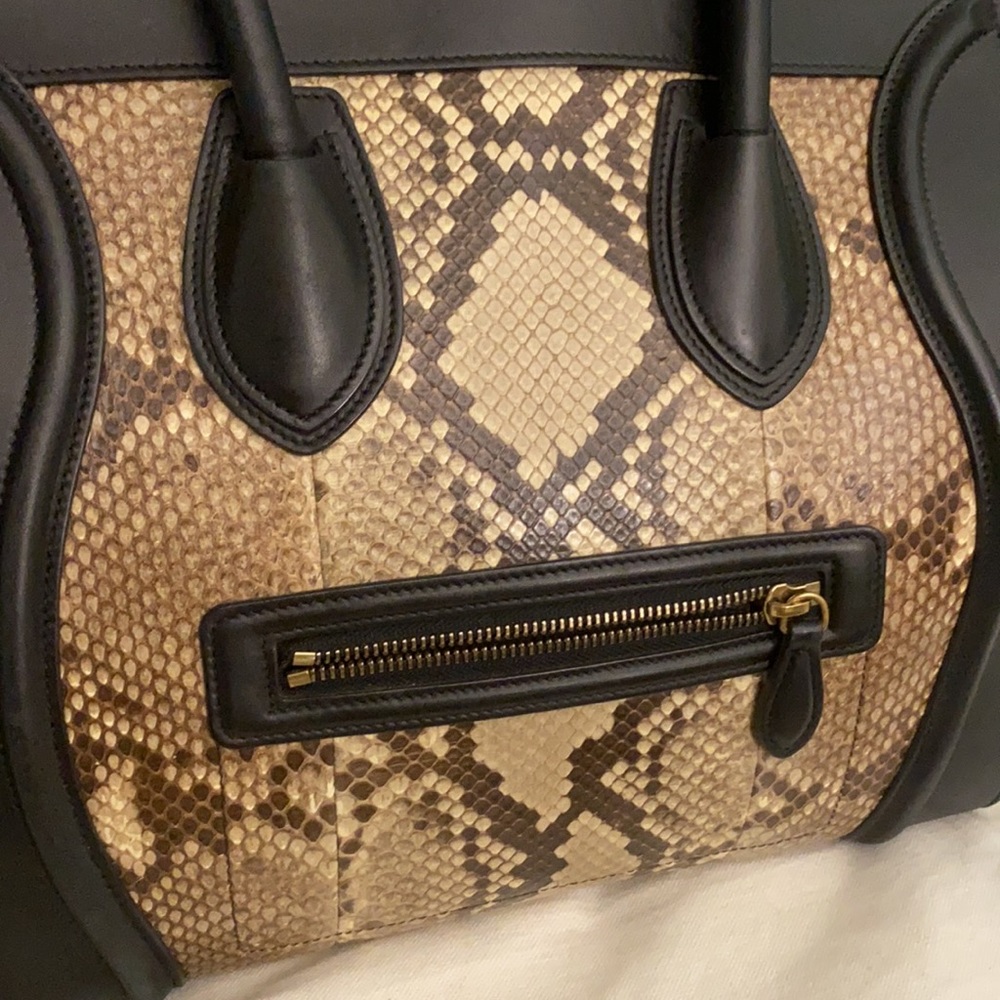 Celine Python 🐍 Handbag - Picture 9 of 13